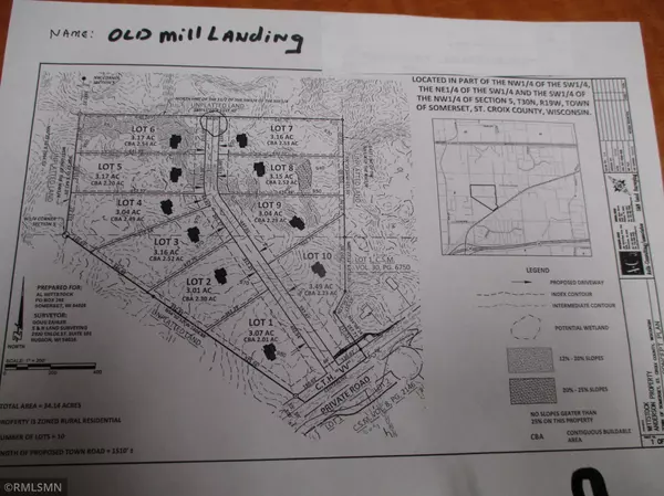 xxx lot 5 County V V Old Mill Landing, Somerset, WI 54025