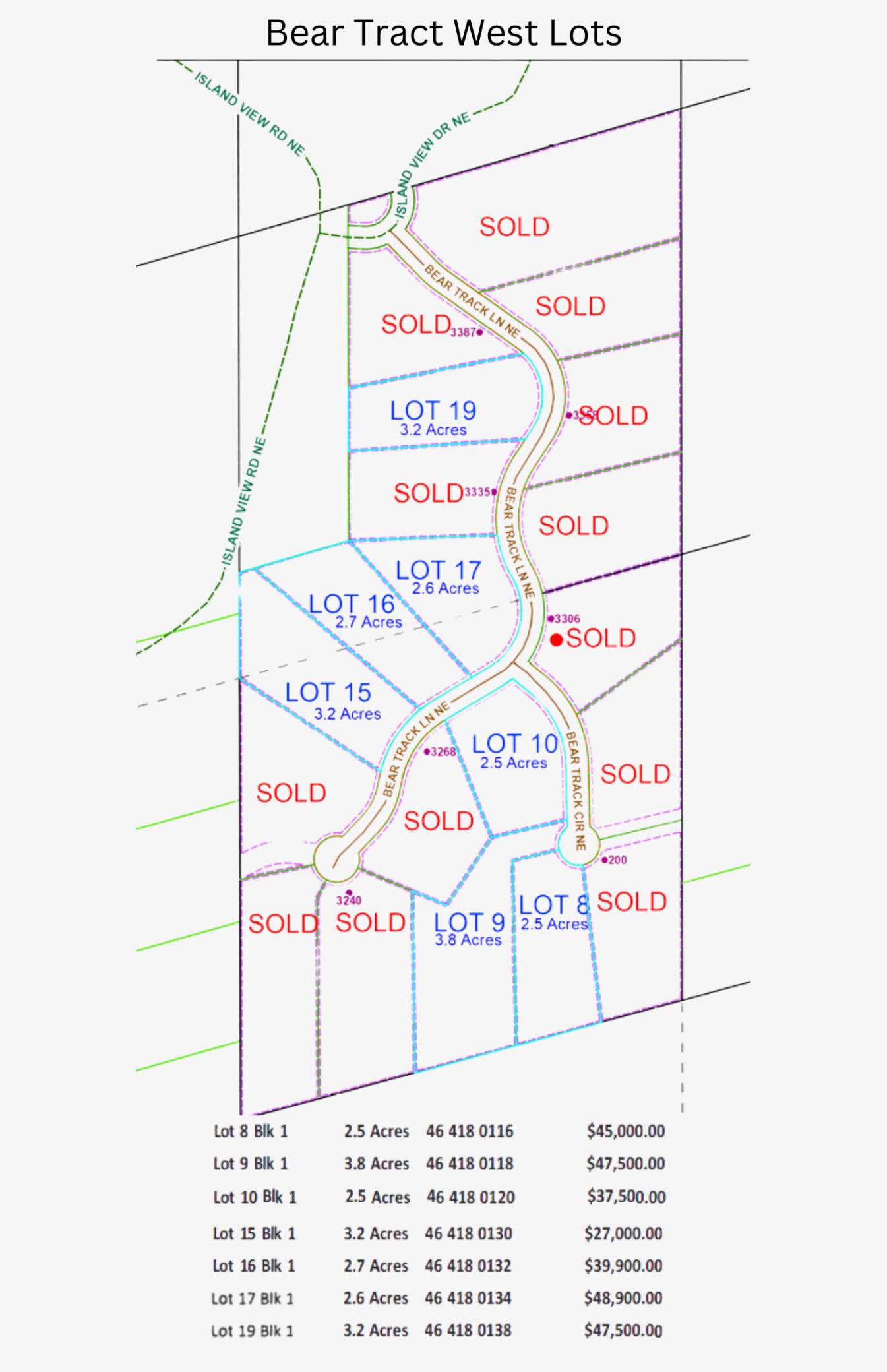Longville, MN 56655,LOT 17 Bear Tract LN NE