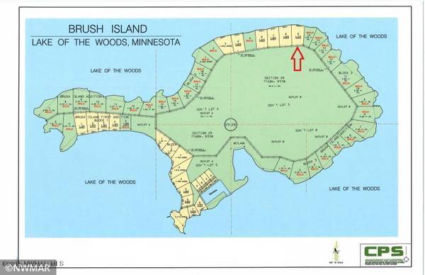 Block 2 Tract 9 Tract 9 - Brush IS,  Angle Inlet,  MN 56711