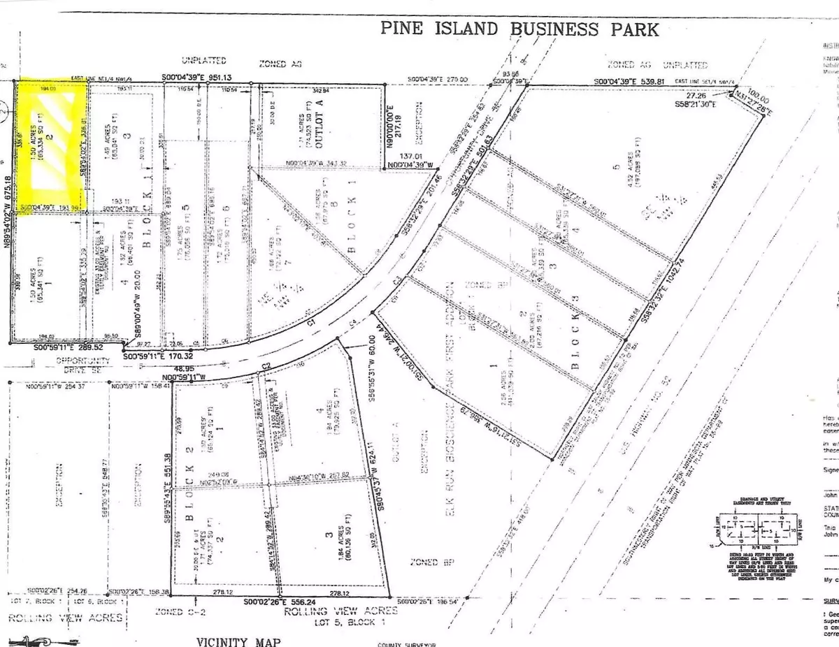 Pine Island, MN 55963,L2B1 Opportunity DR