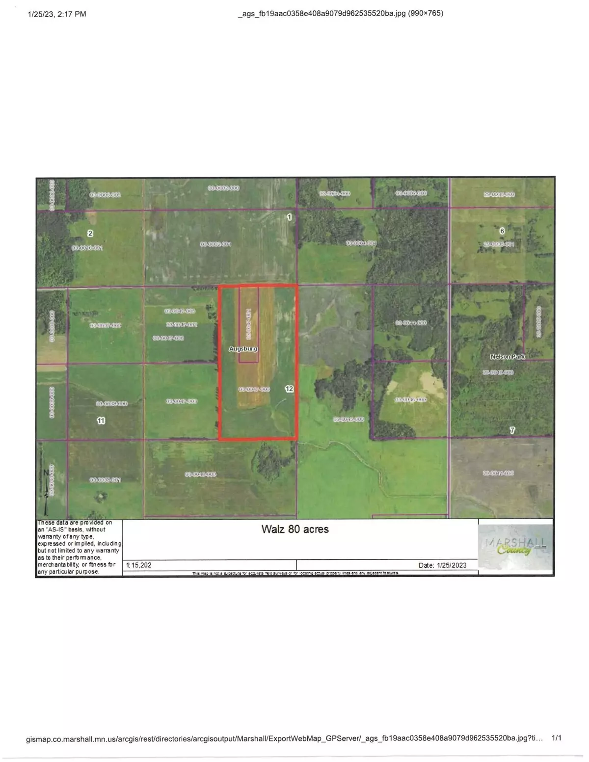 Augsburg Twp, MN 56732,TBD 290th or TBD ST NW