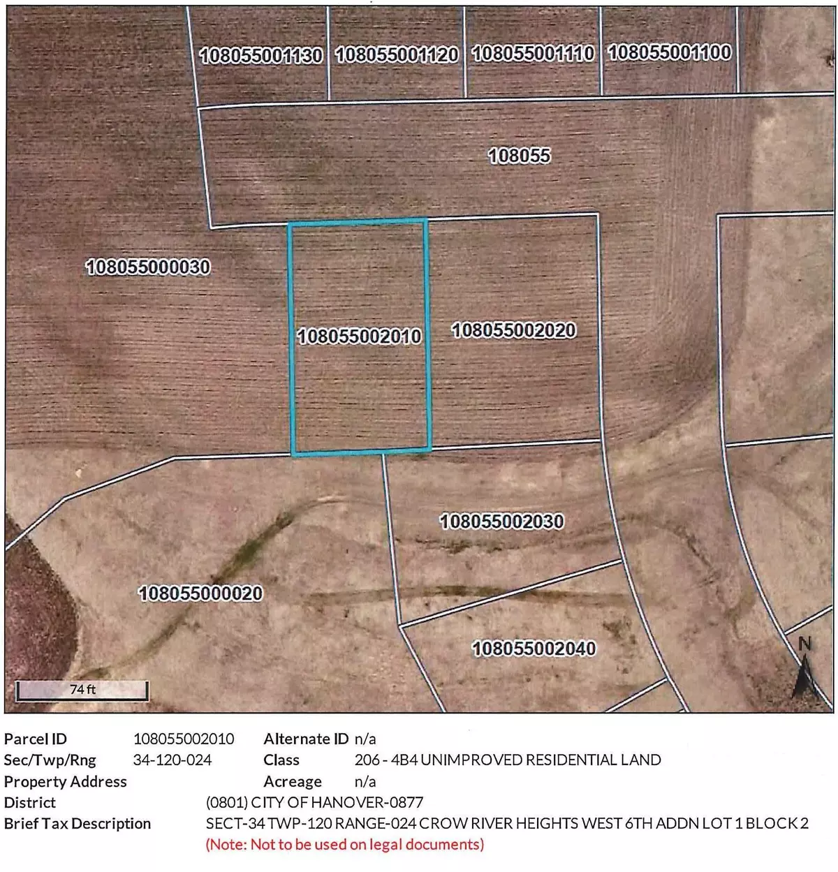 Hanover, MN 55341,Lot 1 Block 2 Jasmine AVE NE