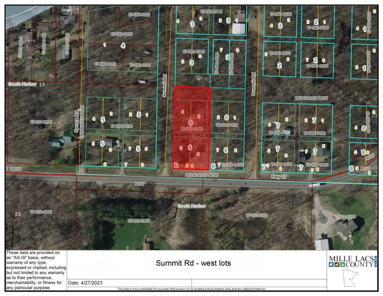 L3-6 Blk 6 Summit RD, South Harbor Twp, MN 56359