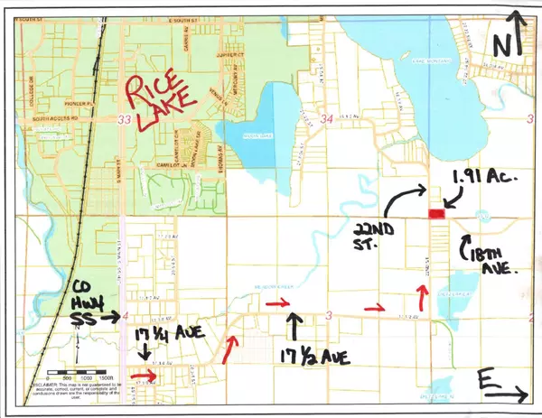 Rice Lake, WI 54868,Lot 1 XXX 22nd ST