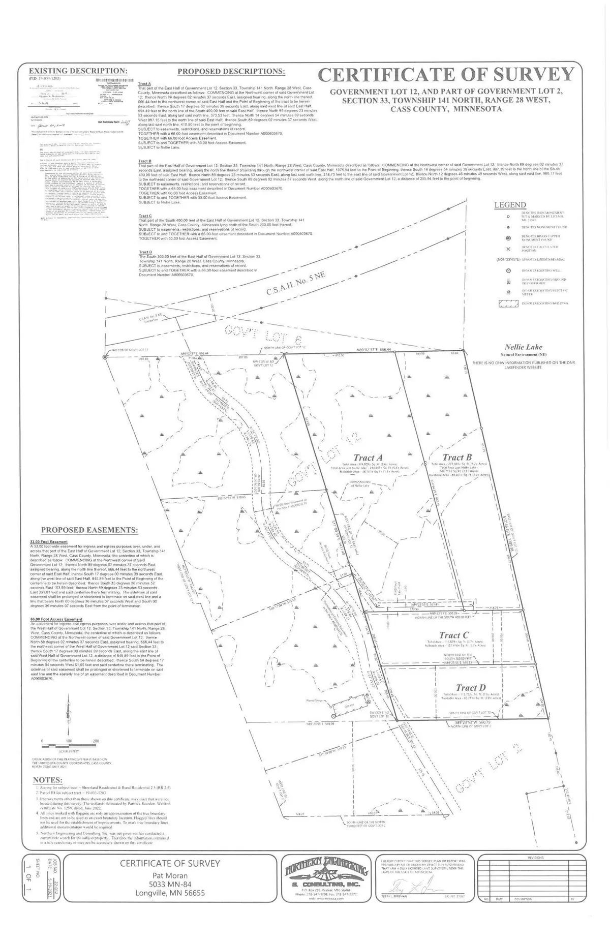 Longville, MN 56655,5113 Tract A Sawmill TRL NE