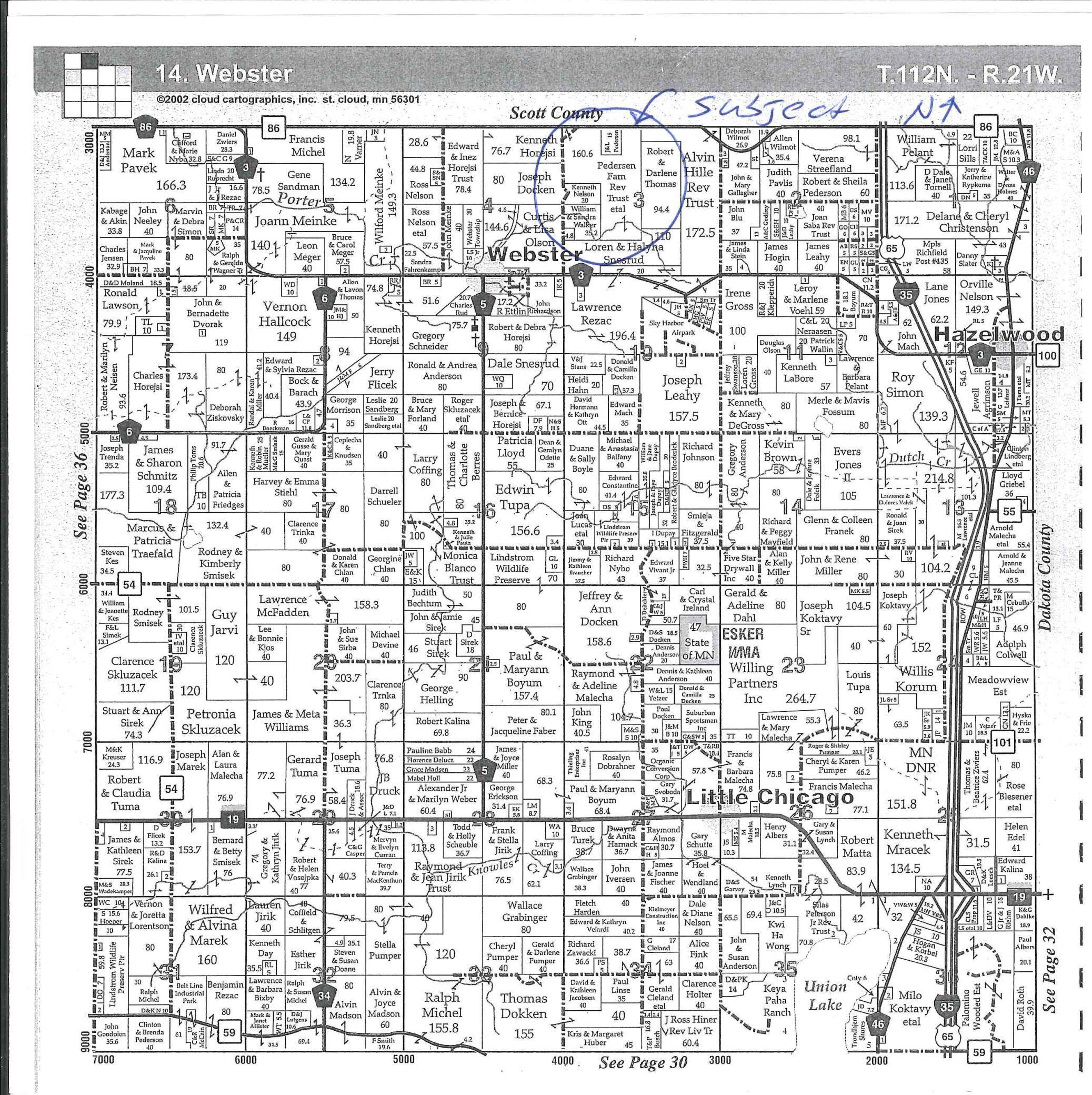 Webster, MN 55088,XXX Co Rd 86