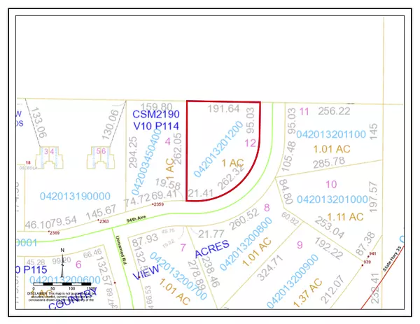 Osceola, WI 54020,Lot 12 94th Avenue