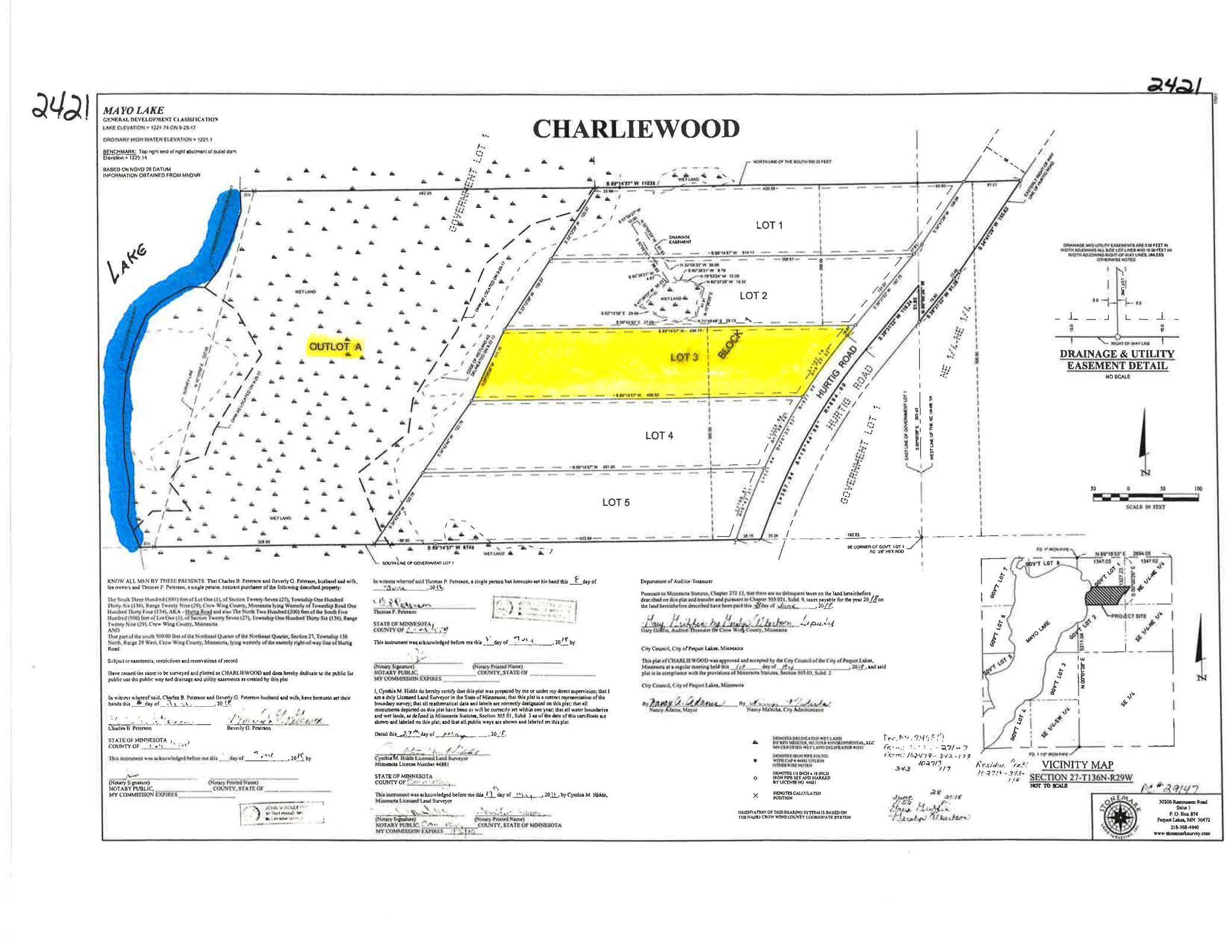 Pequot Lakes, MN 56472,TBD - Lot 3 Hurtig Road