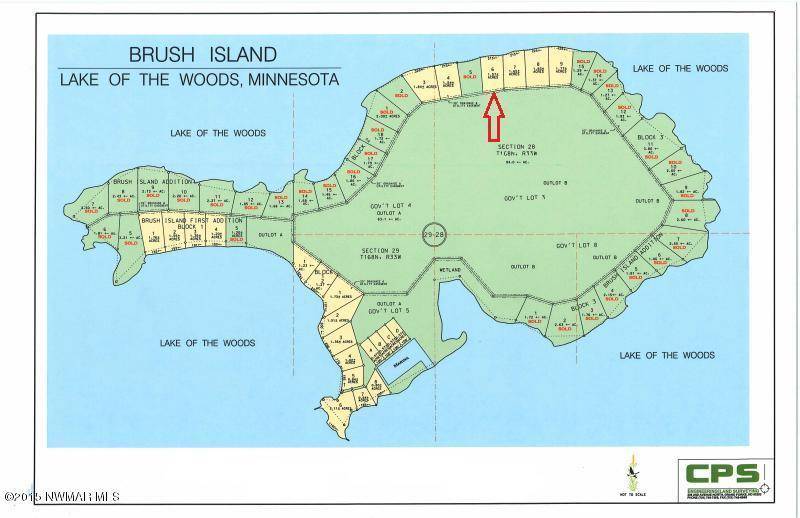 Block 2 Tract 6 Brush IS, Angle Inlet, MN 56711