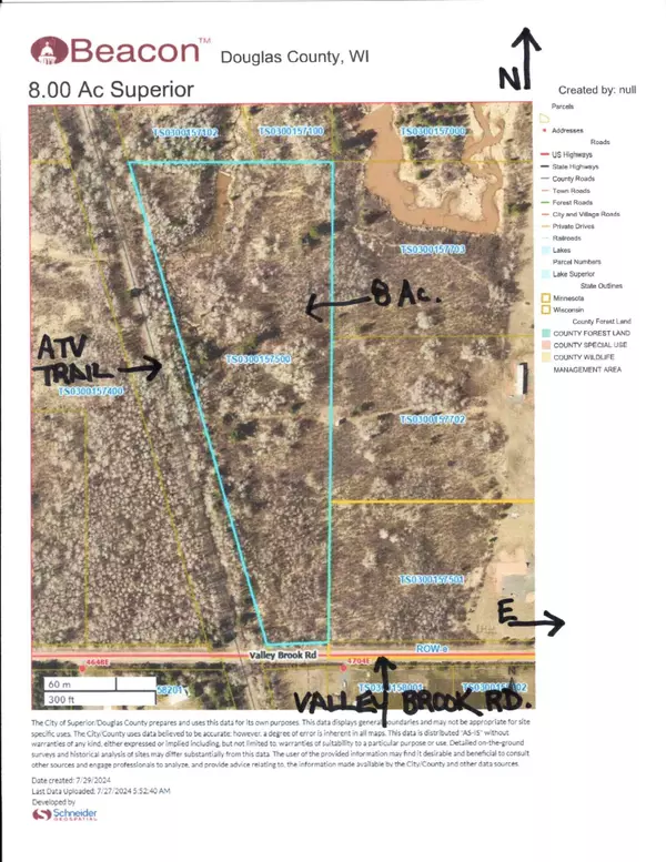 Superior, WI 54880,TDB Valley Brook RD