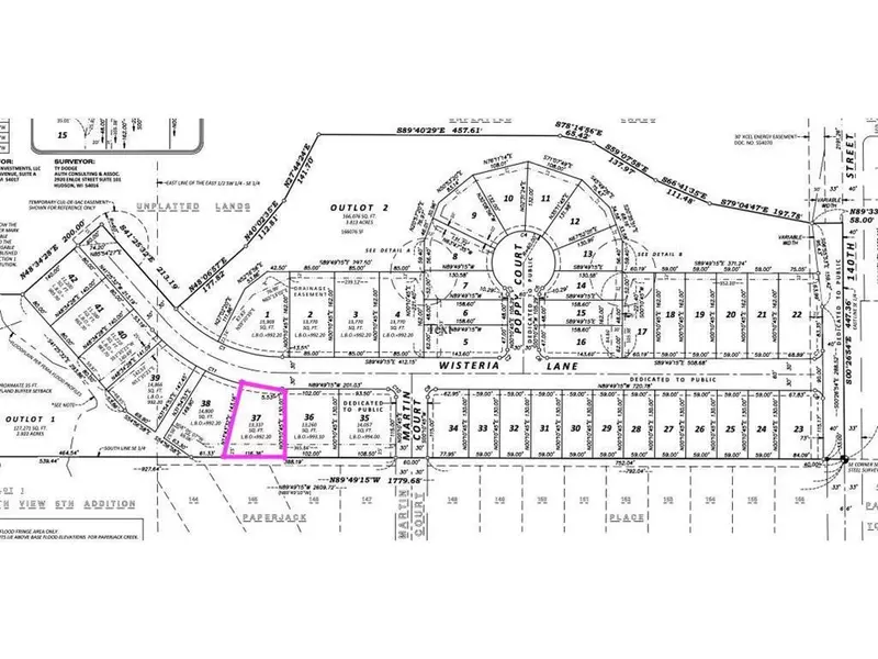 1182 (Lot 37) Wisteria LN, New Richmond, WI 54017