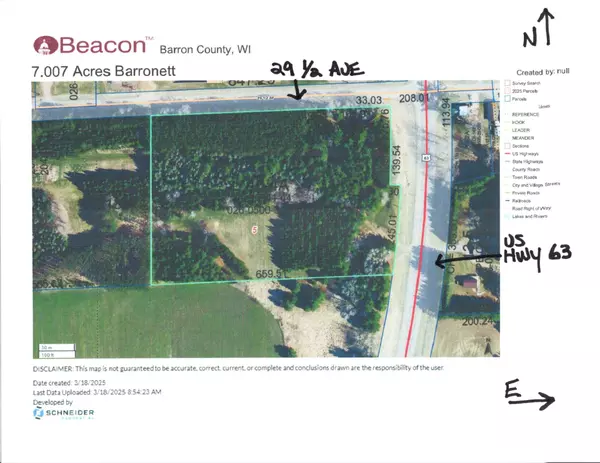 Barronett, WI 54813,789 29 1/2 AVE
