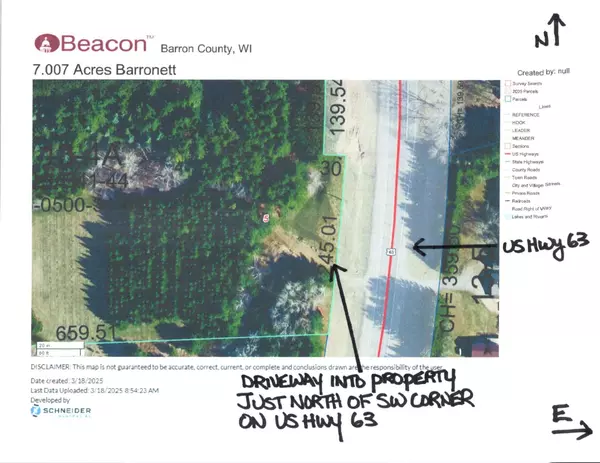 Barronett, WI 54813,789 29 1/2 AVE