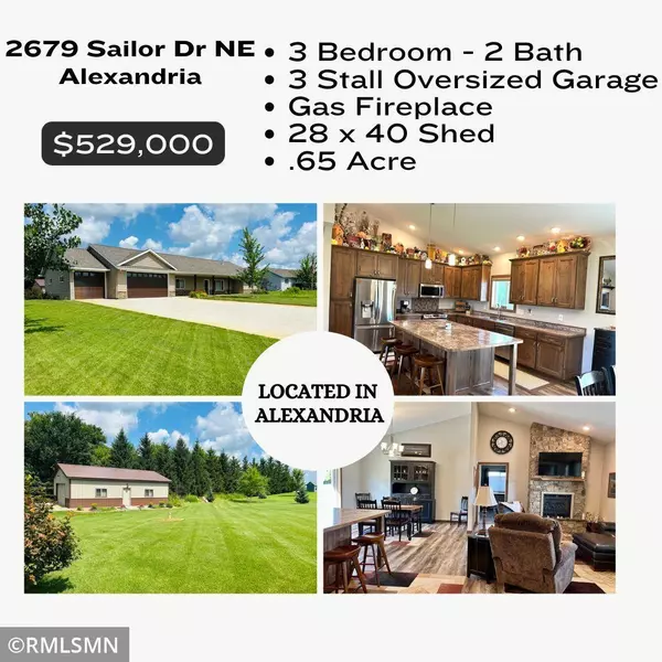 2679 Sailor DR NE, Alexandria, MN 56308