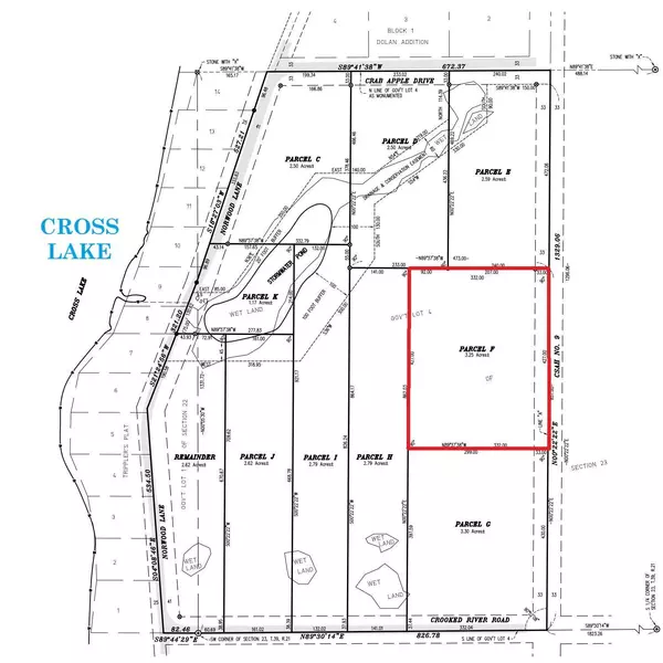 Chengwatana Twp, MN 55063,X Cross Lake Road Lot F