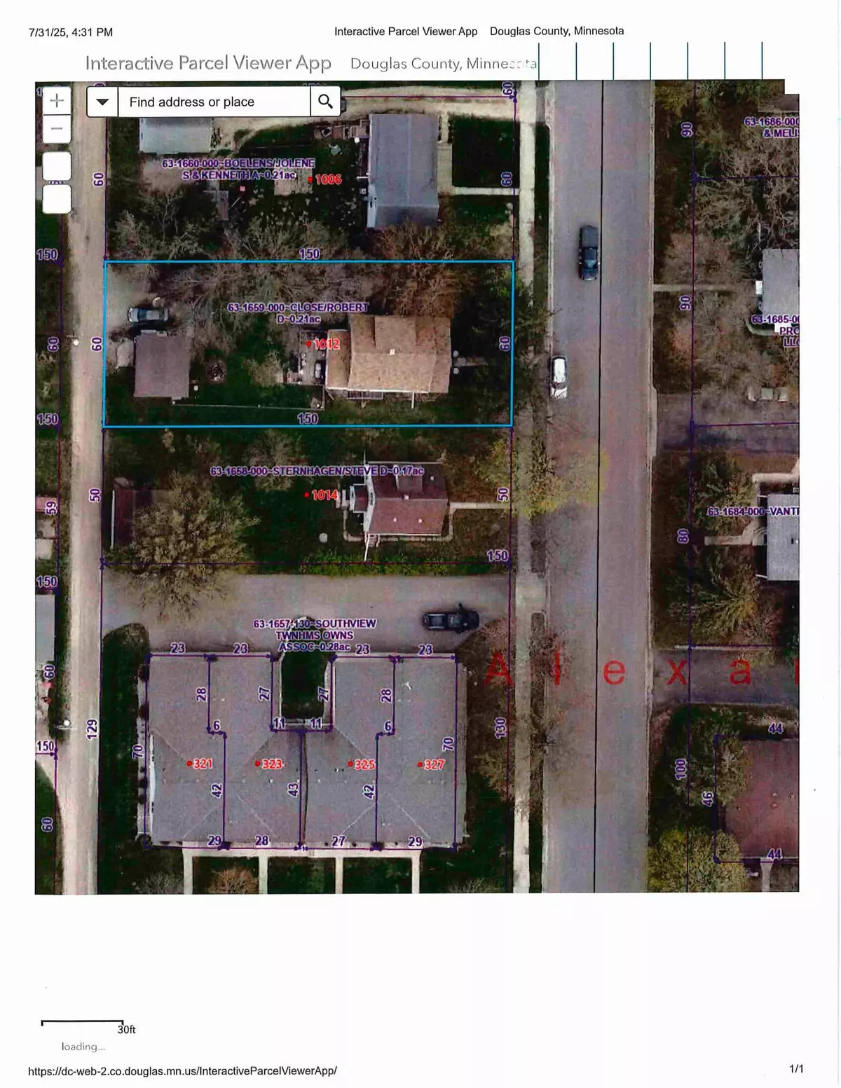 Alexandria, MN 56308,1012 Jefferson ST