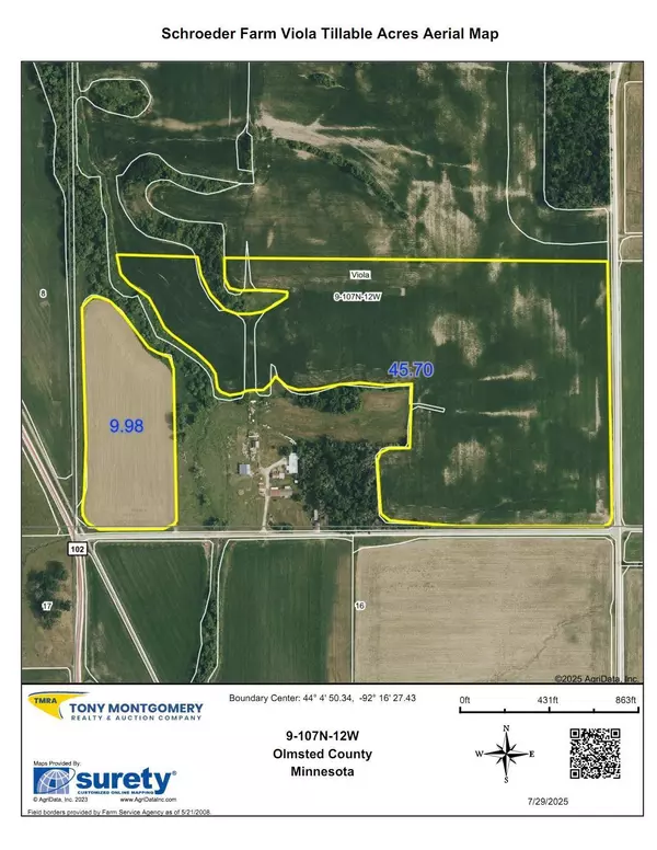 Viola Twp, MN 55932,TBD 55th ST NE