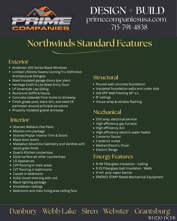 Jackson Twp, WI 54830,4659 Setting Sun Trail WAY