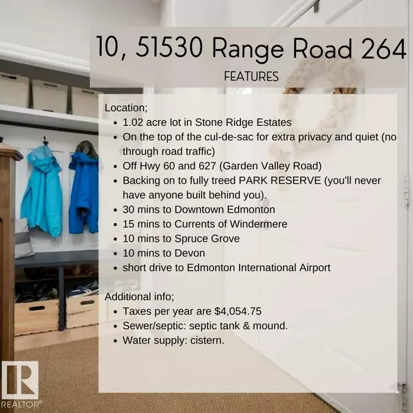 Rural Parkland County, AB T7Y 1E3,10 51530 RGE RD 264