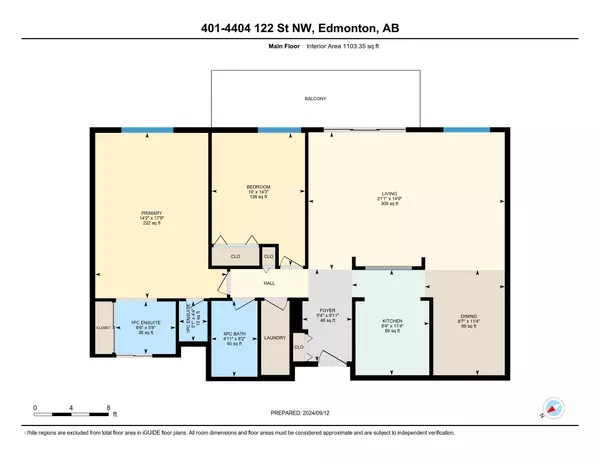 Edmonton, AB T6J 4A9,#401 4404 122 ST NW