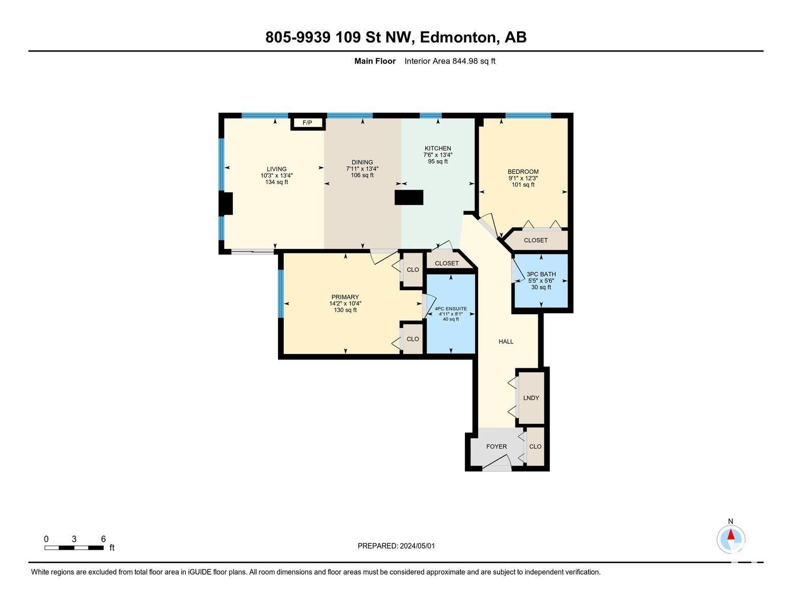 Edmonton, AB T5K 1H6,#805 9939 109 ST NW