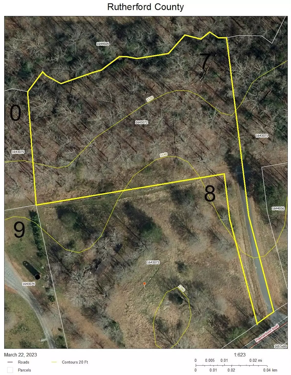 Rutherfordton, NC 28139,2.29 acres, Lot 7 Freemantown RD #Lot 7