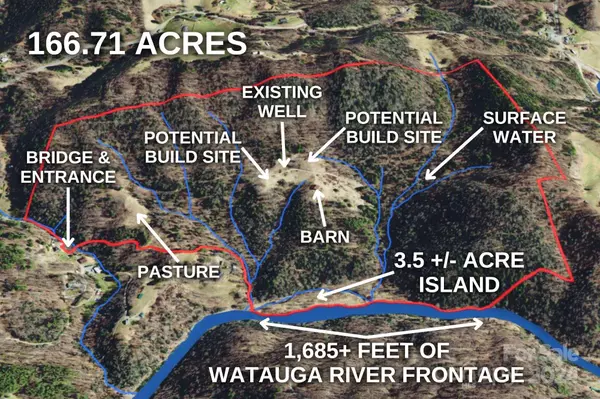 Sugar Grove, NC 28679,166+ Acres Lower Rush Branch RD