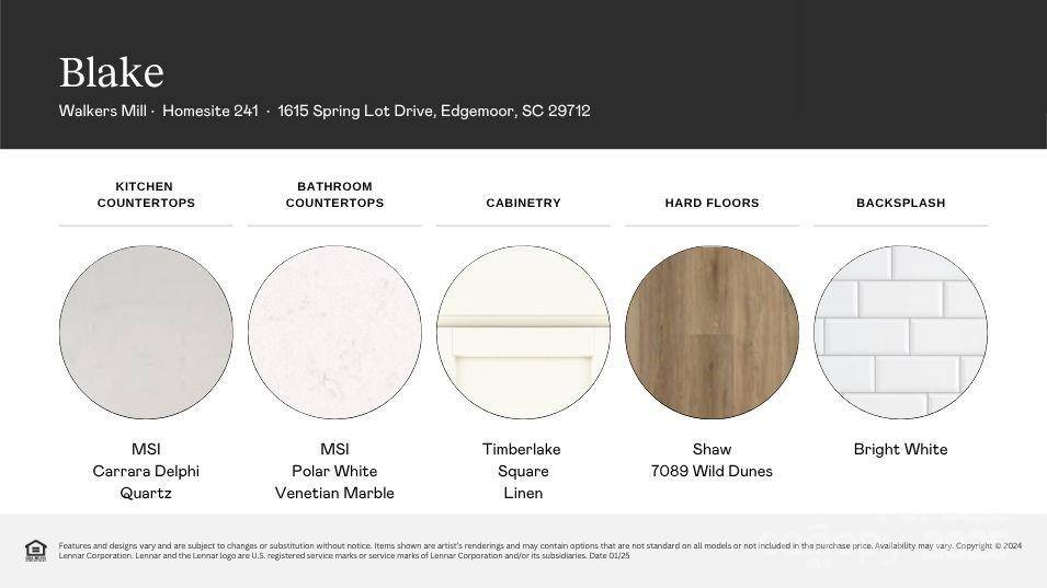 Edgemoor, SC 29712,1615 Spring Lot DR