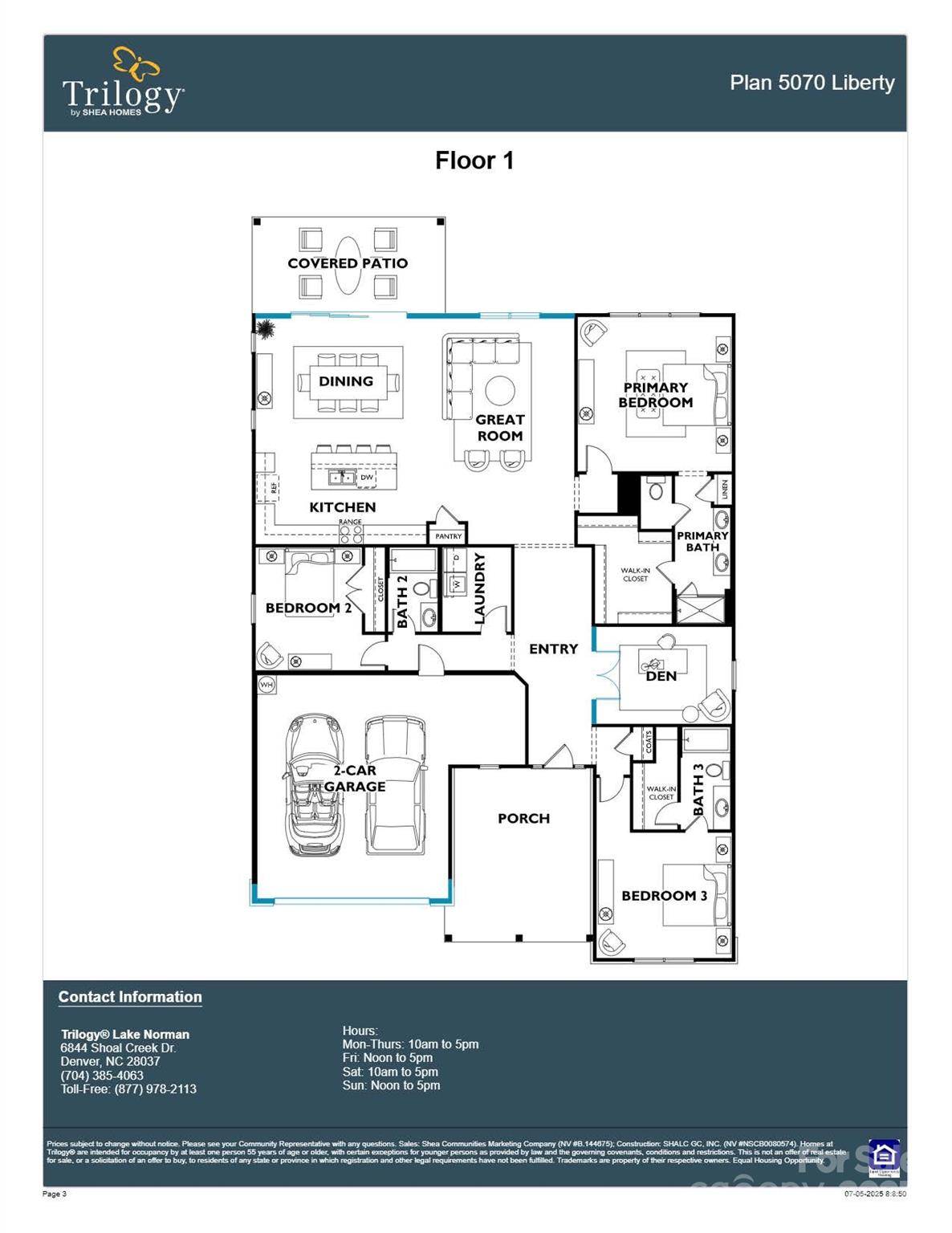 Denver, NC 28037,5709 Caneel LN #994
