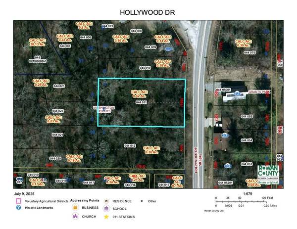 00 Hollywood DR, Spencer, NC 28159