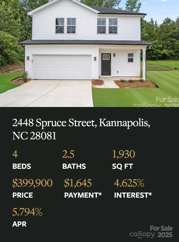 Kannapolis, NC 28081,2448 Spruce ST