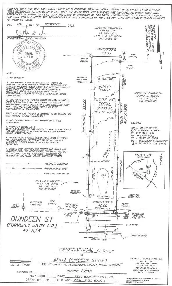 Charlotte, NC 28216,2412 Dundeen ST