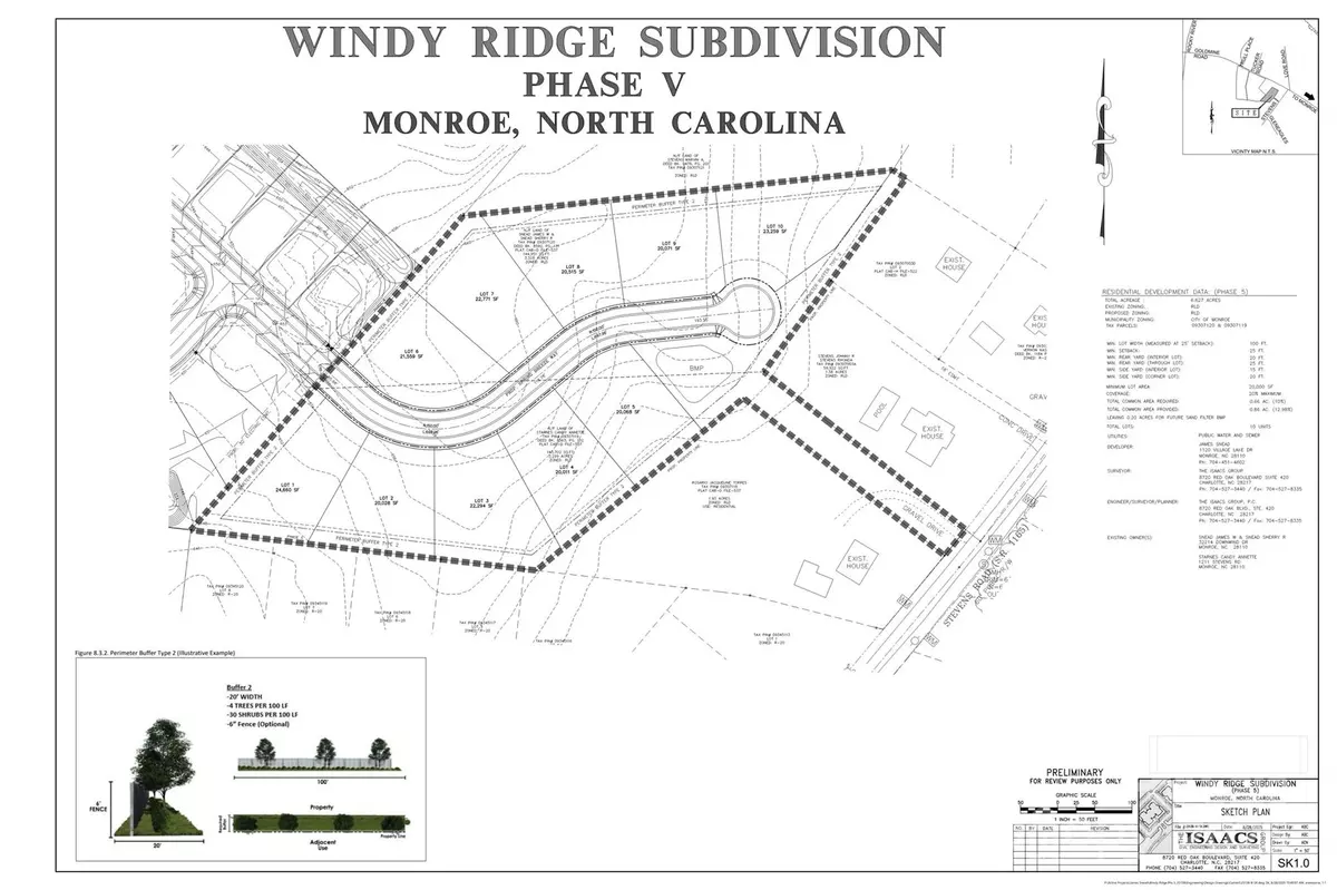 Monroe, NC 28110,TBD Stevens RD #3