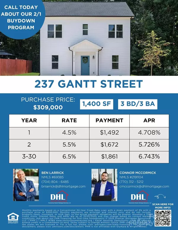 Mooresville, NC 28115,237 Gantt ST