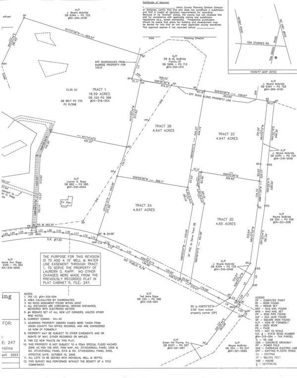 0 Tom Greene RD #Lot 2B, Waxhaw, NC 28173