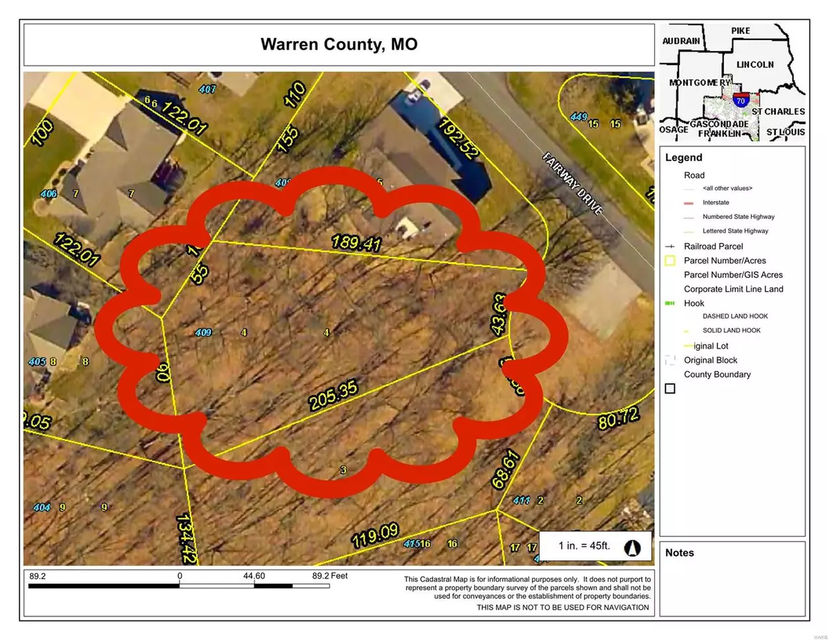 Foristell, MO 63348,0 Lot  409 Fairway DR