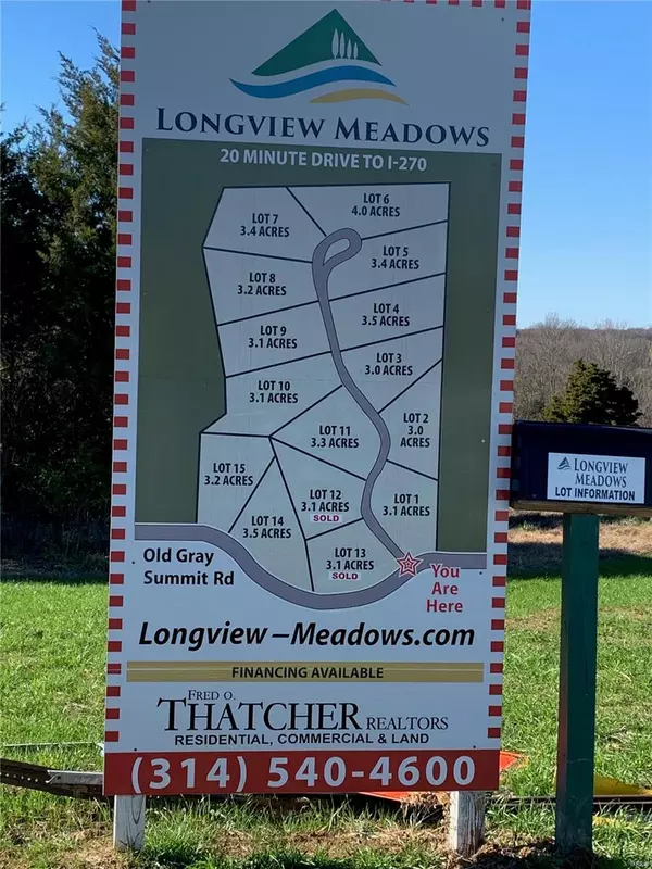 Pacific, MO 63069,0 LOT 6 Longview Meadows