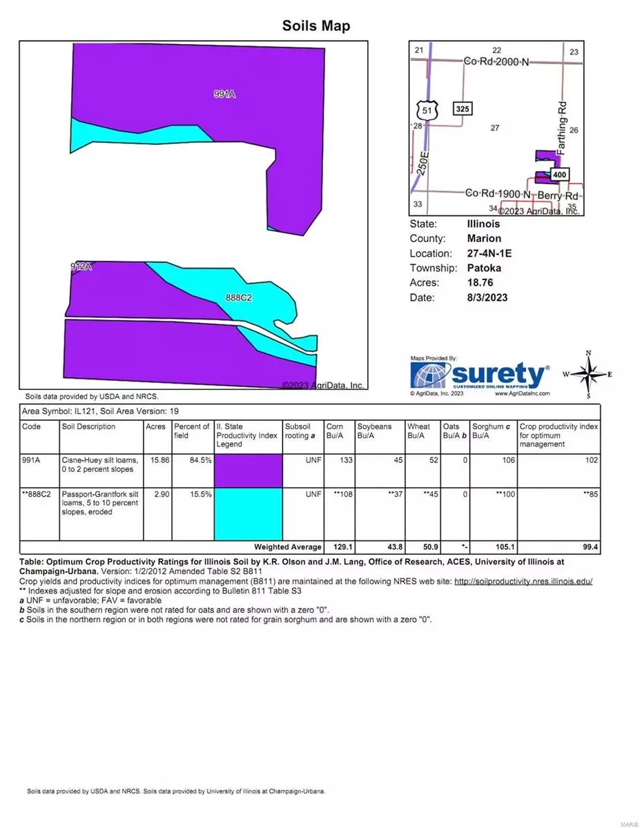 Patoka, IL 62875,7645 Farthing RD