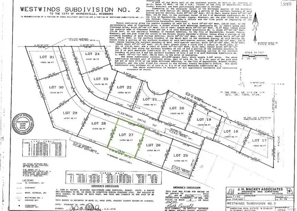 Waynesville, MO 65583,0 Lot 27 Fleetwood DR