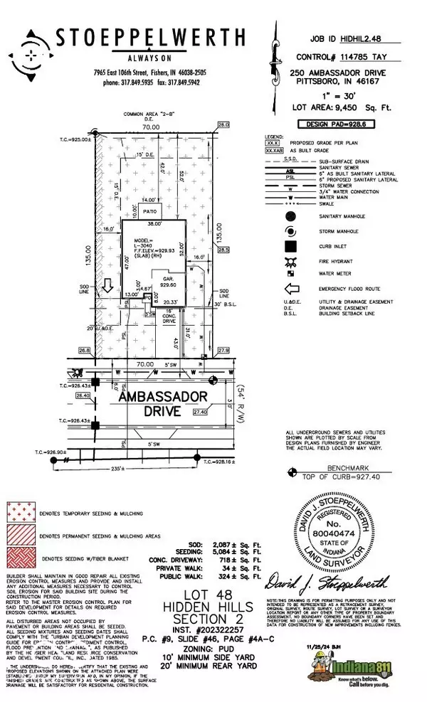 Pittsboro, IN 46167,250 Ambassador DR