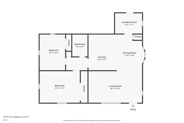 Boggstown, IN 46110,7916 W 275 N