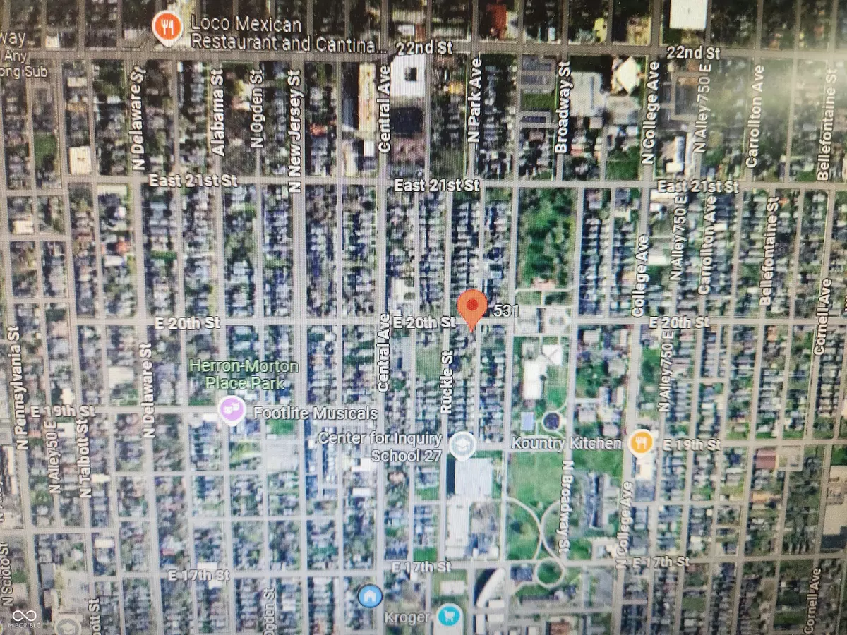 Indianapolis, IN 46202,531 E 20th ST