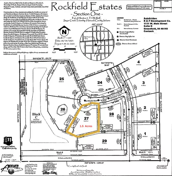 Greenfield, IN 46140,Lot 27 Rockfield Estates