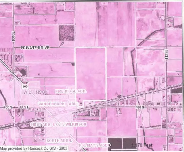 Wilkinson, IN 46186,0 E 700 N.