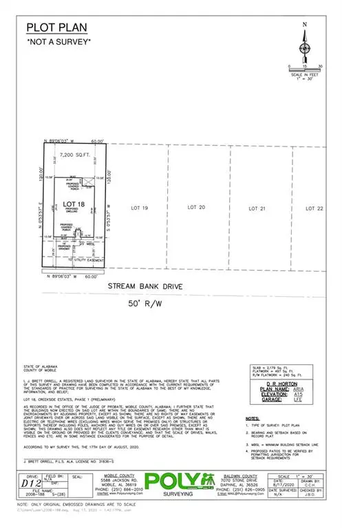 Theodore, AL 36582,6230 Stream Bank DR