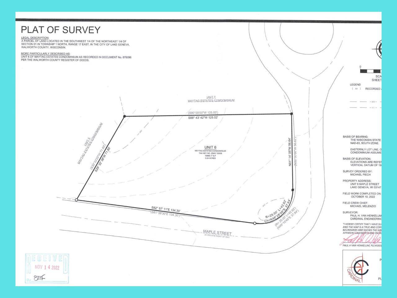 Lt6 MAPLE STREET, Lake Geneva, WI 53147