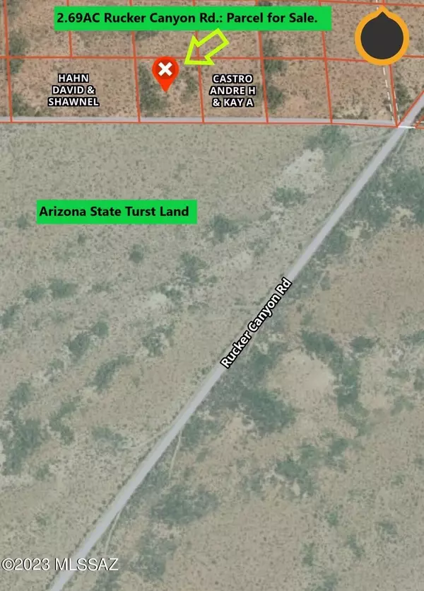 Elfrida, AZ 85610,2.69 Acres off Rucker Canyon Rd  #-575