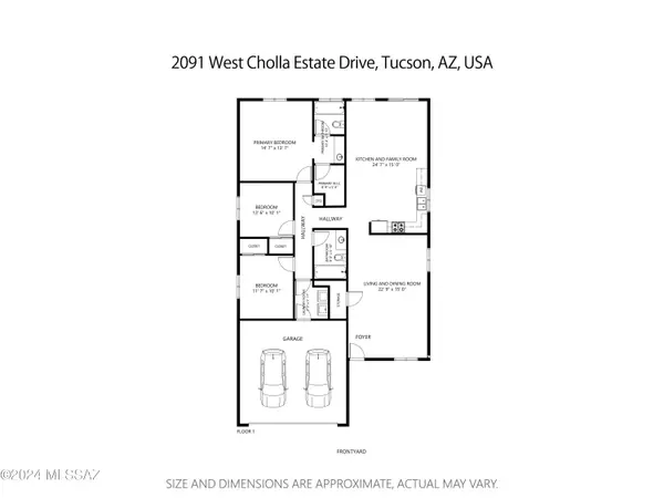 Tucson, AZ 85704,2091 W Cholla Estate Drive