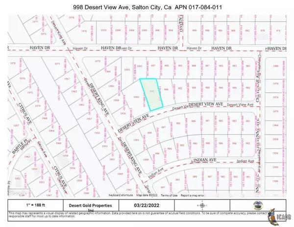 Salton City, CA 92274,998 DESERT VIEW AVE