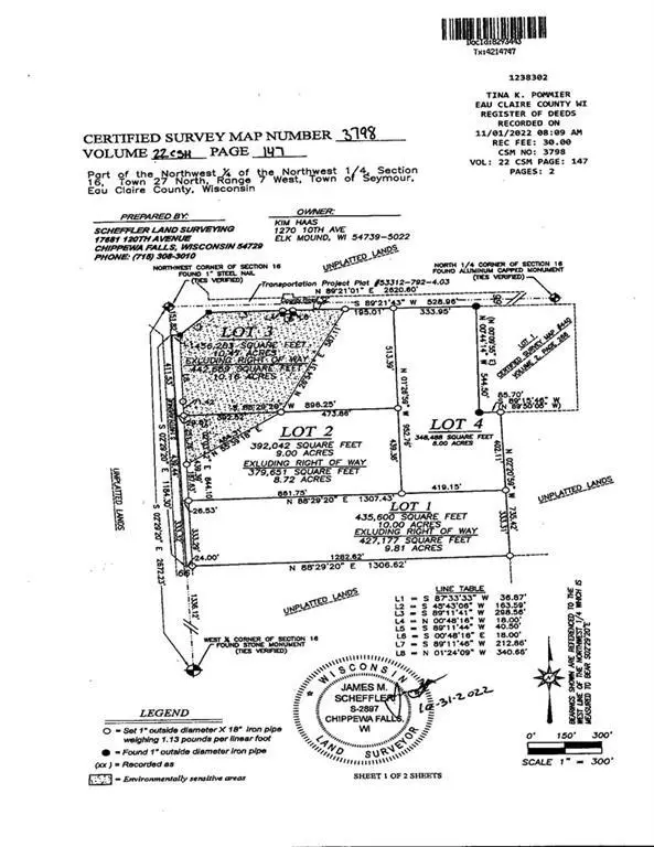 Fall Creek, WI 54742,Lot 3 Olson Drive